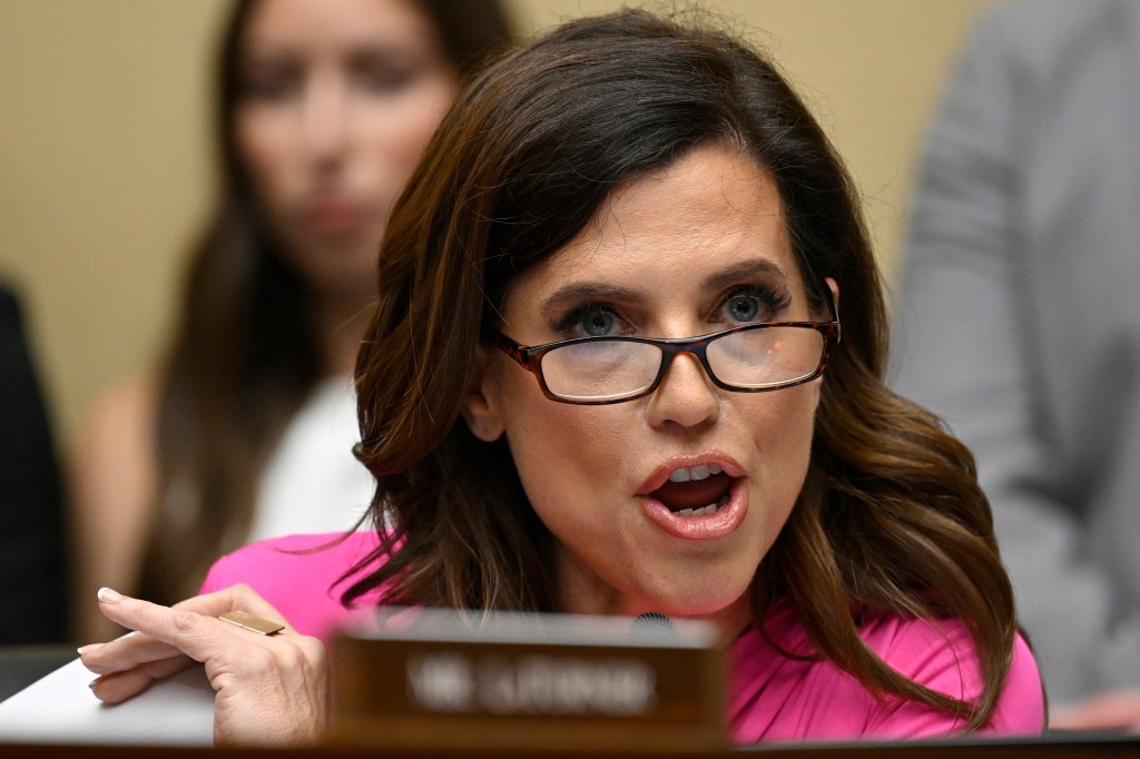 Rep. Nancy Mace, RSC, questions US Secret Service Director Kimberly Cheatle as she testifies before the House Oversight and Accountability Committee about the attempted assassination of former President Donald Trump at a campaign event in Pennsylvania, at the Capitol in Washington on Monday. , July 22, 2024.